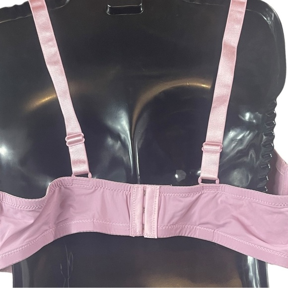 VADALALA Pink/lilac Lace Detail Underwire Padded Bra. - Picture 6 of 10